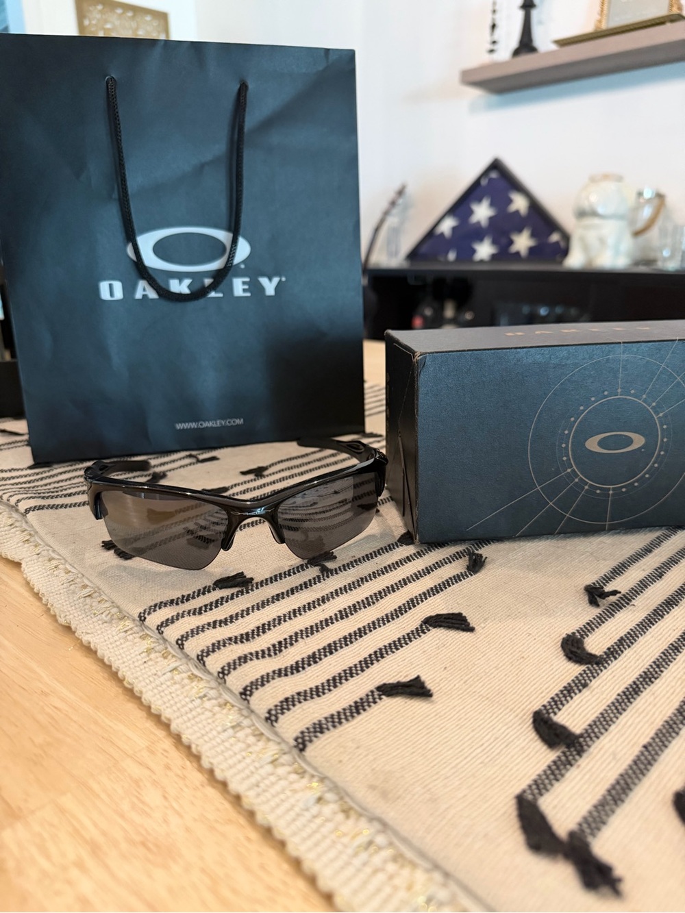 Oakley Half Jacket 2.0 XL Black Frame Sunglasses